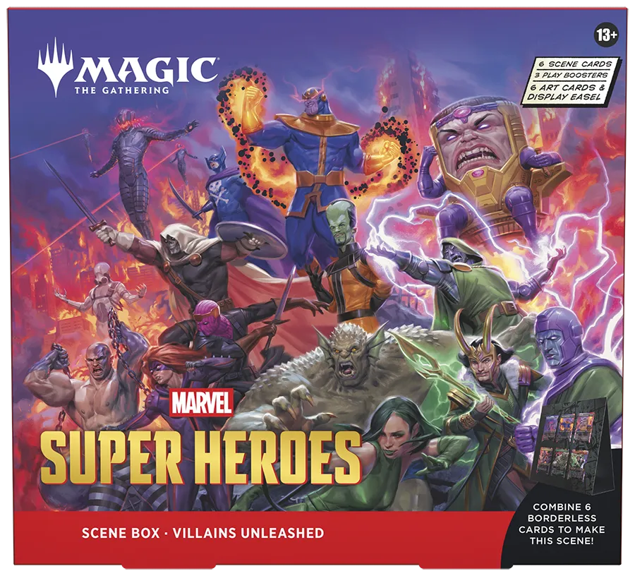 MTG - Marvel Super Heroes Scene Box Villains Unleashed  - EN