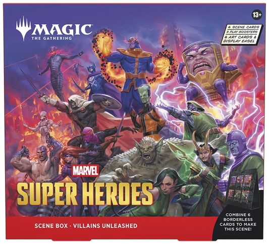 MTG - Marvel Super Heroes Scene Box Villains Unleashed  - EN