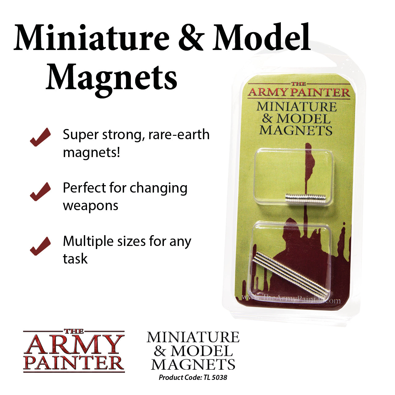 The Army Painter Miniature & Model Magnets Neu Zubehör Basing