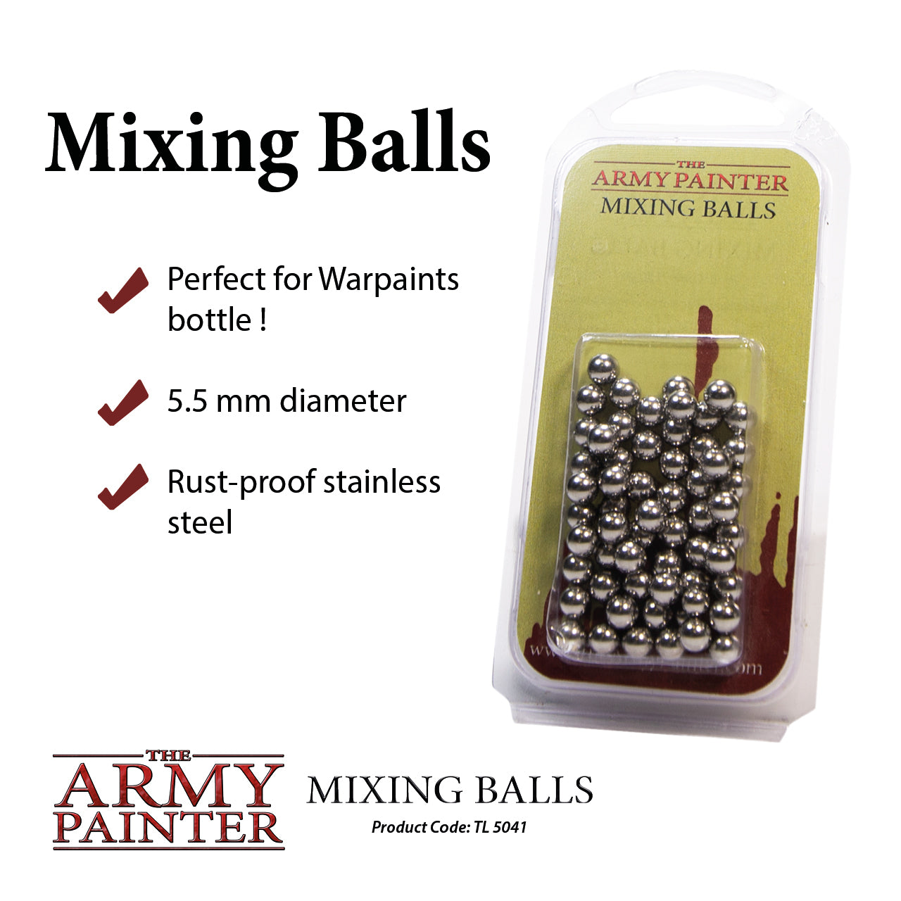The Army Painter Mixing Balls Kugeln Neu | Farbe Zubehör