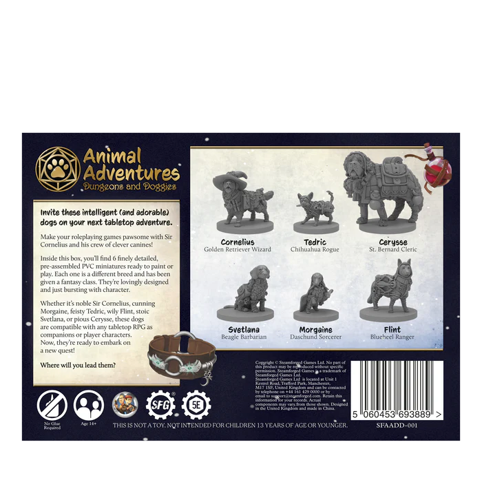 Animal Adventures: Tales of Dungeons and Doggies Volume 1