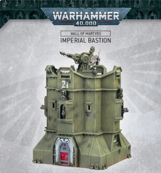 Wall Of Martyrs: Imperial Bastion Gelände Terrain Warhammer 40k