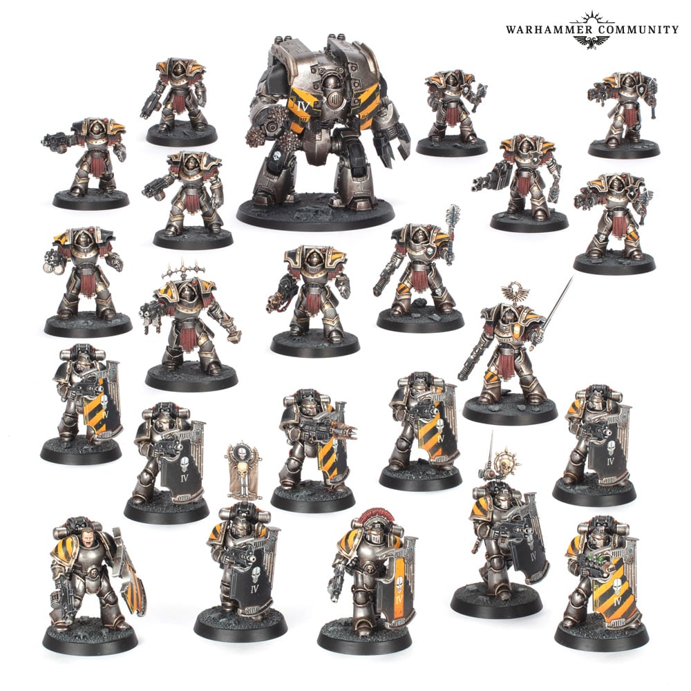 Warhammer Horus Heresy Siege Assault Battle Group Legiones Astartes Miniaturen Neu