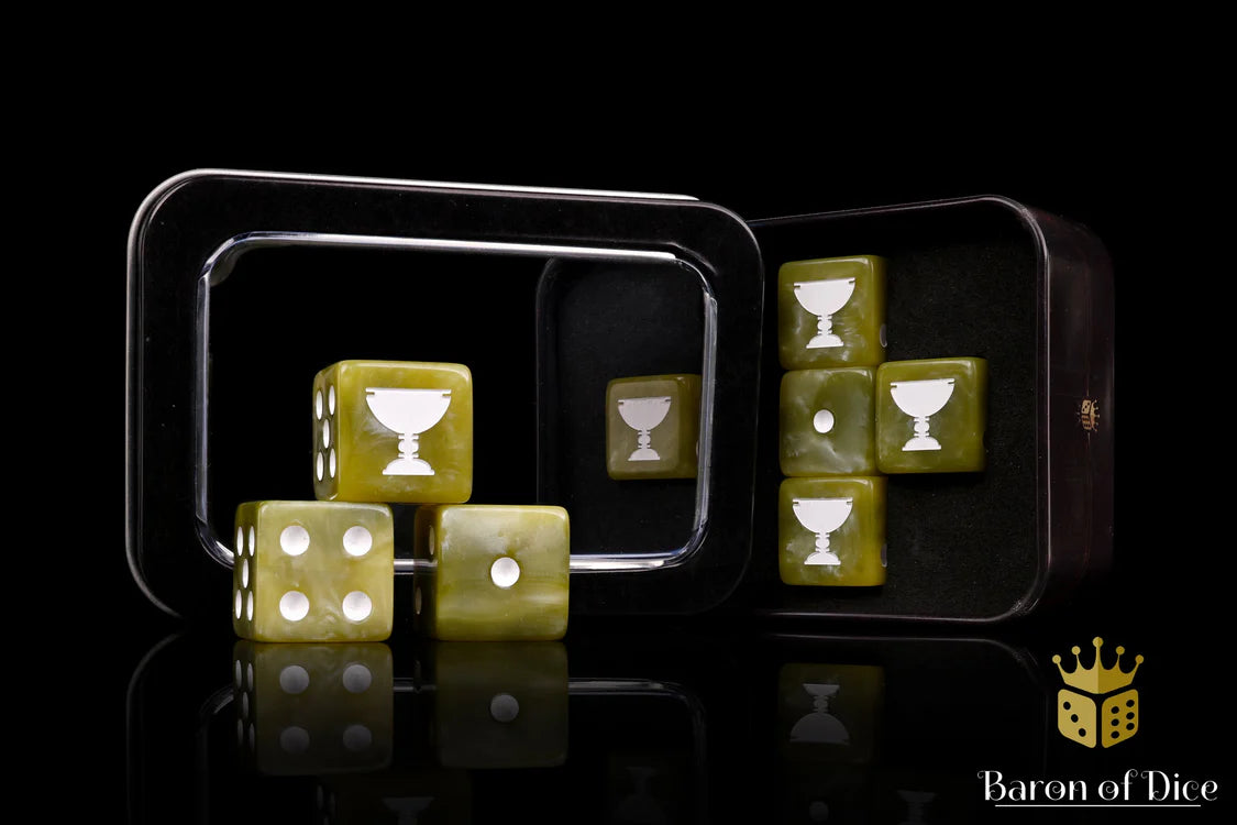 Baron of Dice Cult of The Black Grail – Würfel D6 für Trench Crusade