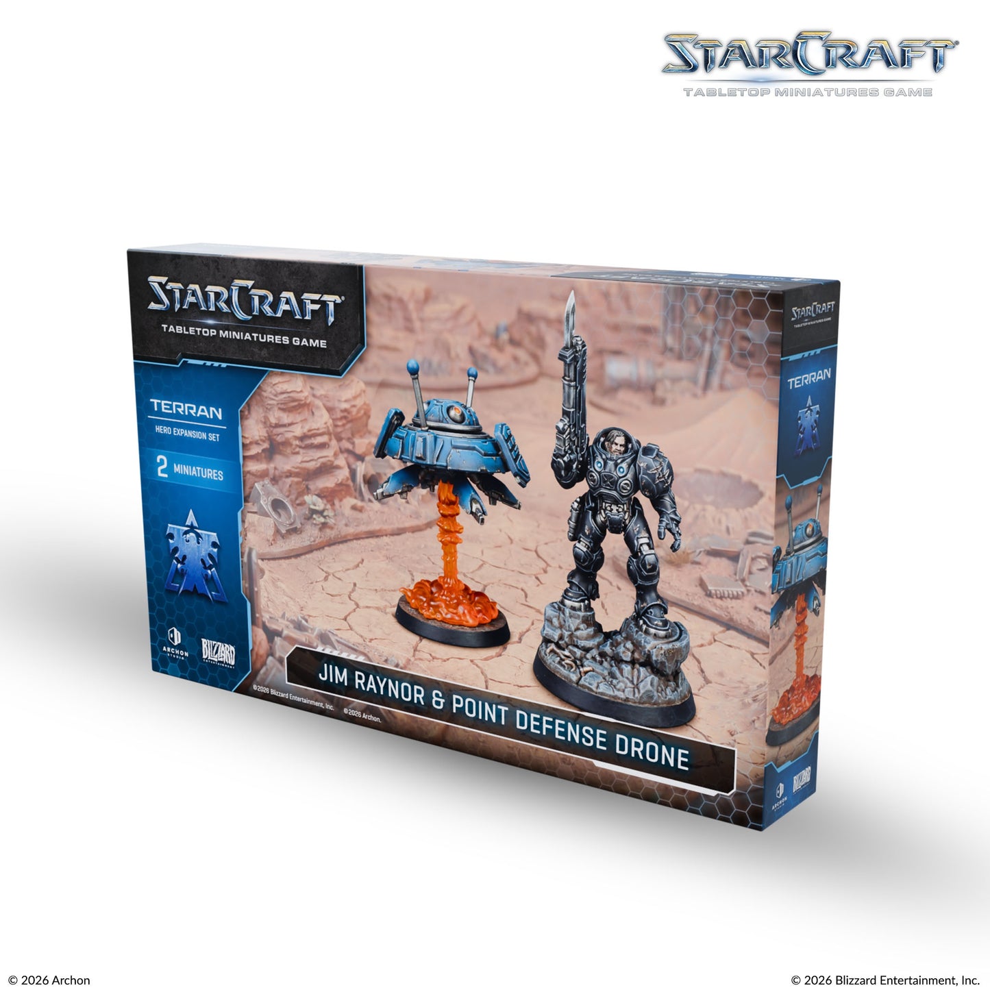 StarCraft® Jim Raynor & Point Defense Drone – Terran Hero | TMG
