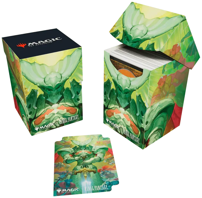 Ultra Pro Box - Standard Deckbox 100+ MTG "Final Fantasy" - Beschwörung: Ritter der Runde