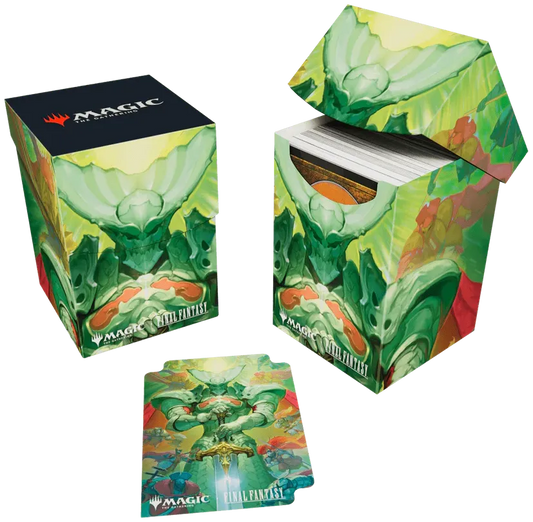 Ultra Pro Box - Standard Deckbox 100+ MTG "Final Fantasy" - Beschwörung: Ritter der Runde