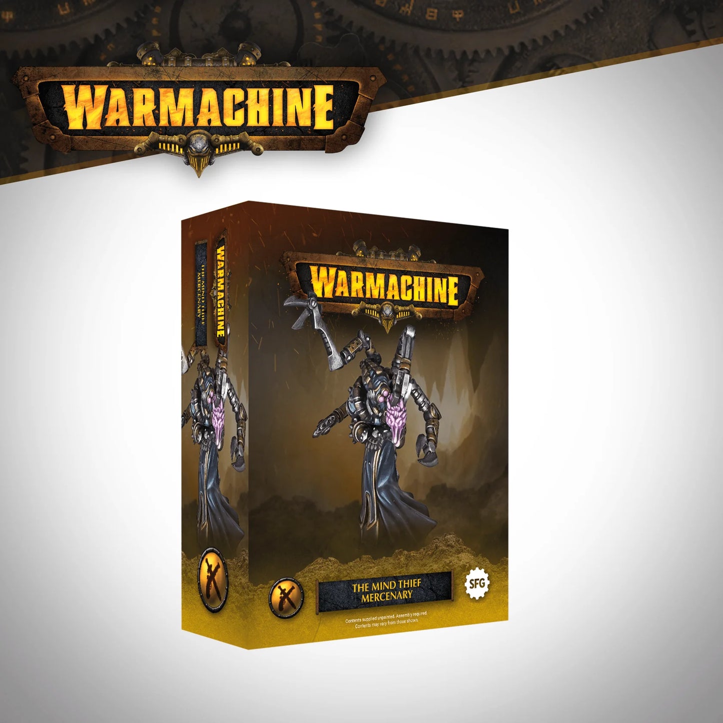 Warmachine: The Mind Thief Mercenary Character