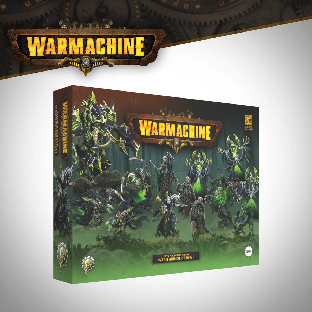 Warmachine: Cryx Necrofactorium Army Box – Wraithbinder's Host