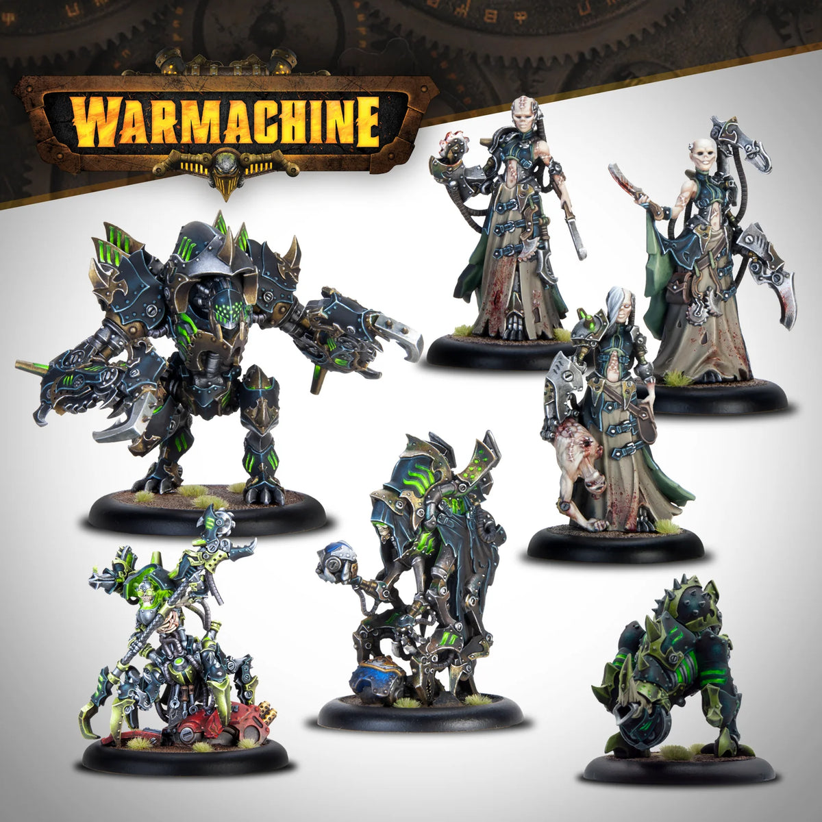 Warmachine: Cryx Necrofactorium Command Set – Boneyard Keeper