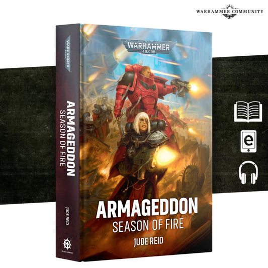 Armageddon: Season of Fire – Hardcover | Warhammer 40.000 Roman | Black Library