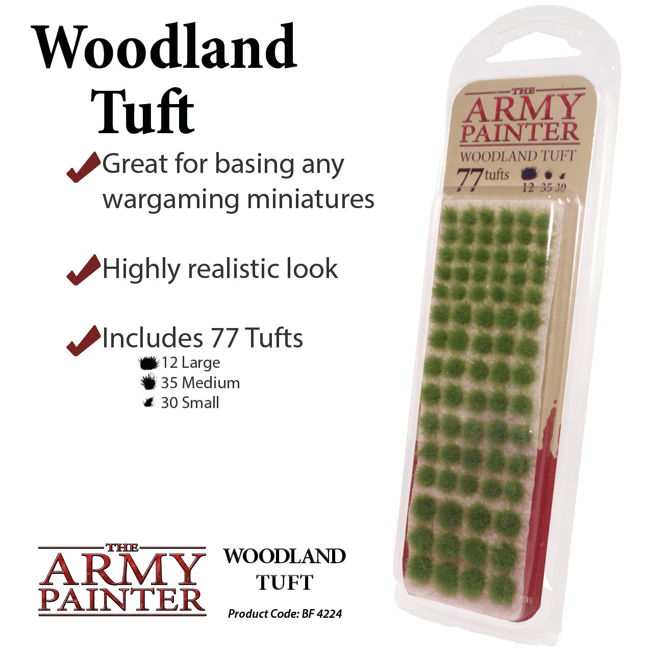 The Army Painter Woodland Tuft Neu Basing Zubehör