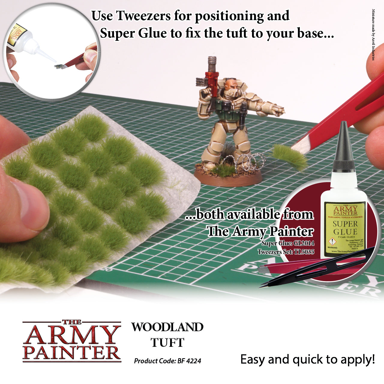 The Army Painter Woodland Tuft Neu Basing Zubehör