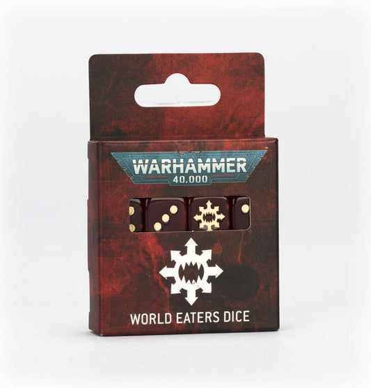 Würfelset der World Eaters Würfel Games Workshop Warhammer 40k neu OVP