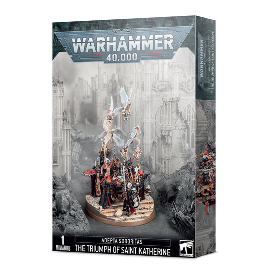 Miniatur des Triumphs der Heiligen Katherine von Adepta Sororitas