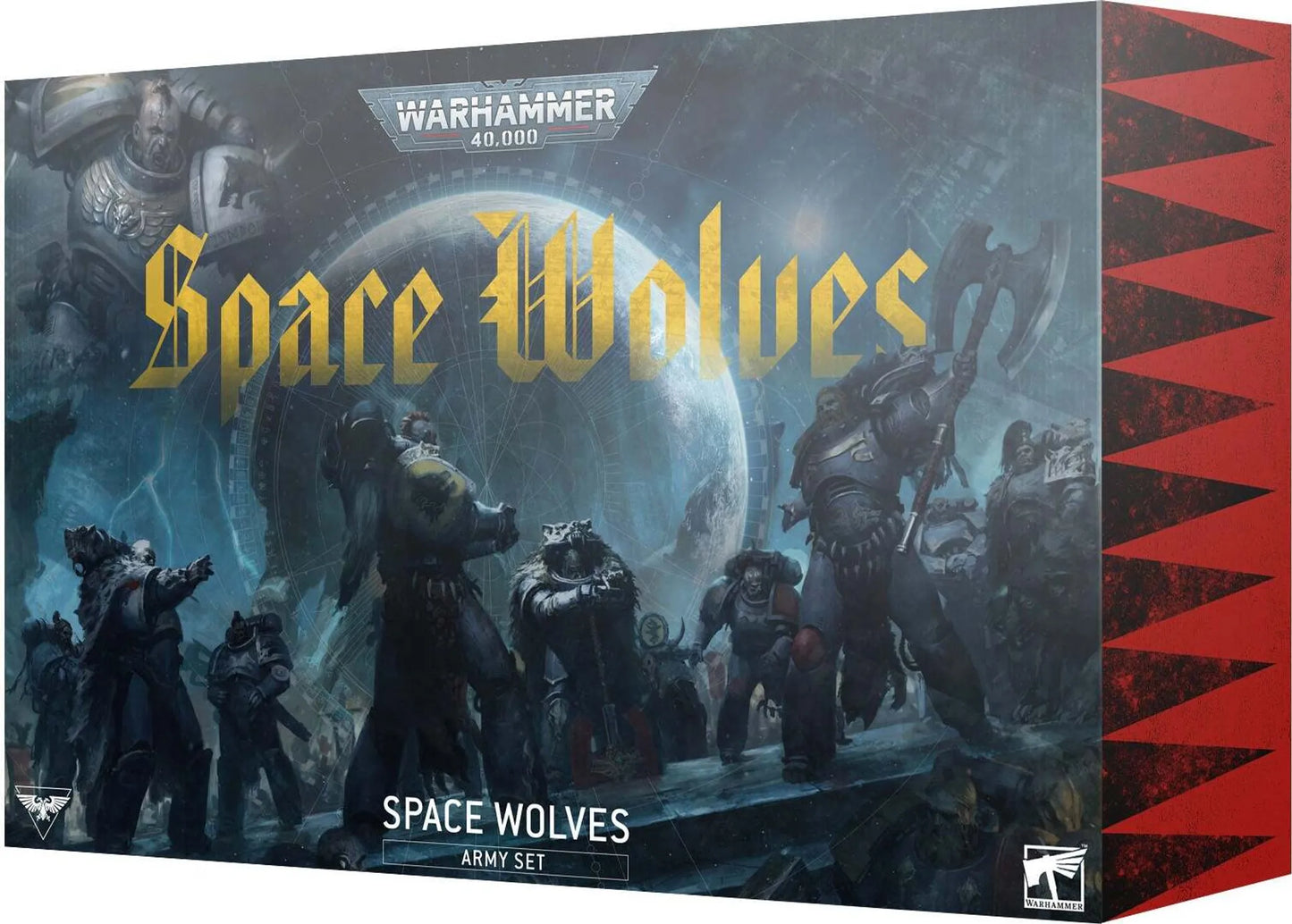 Warhammer 40k Space Wolves Army Set Englisch Battleforce