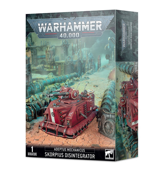 Miniatur des Adeptus Mechanicus Skorpius-Desintegrators