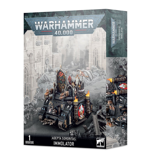 Miniatur des Adepta Sororitas Immolator-Panzers