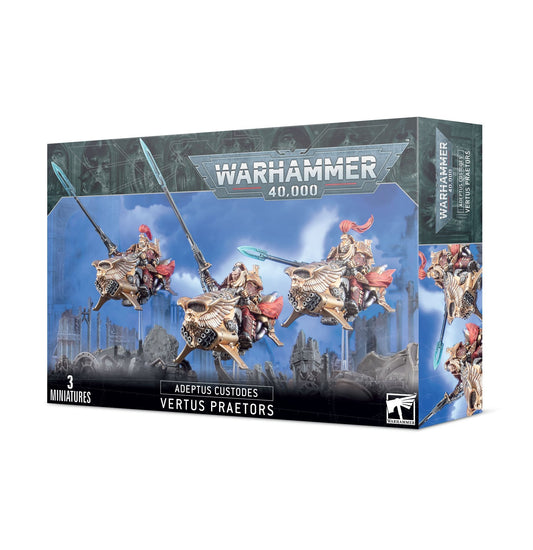 Adeptus Custodes Vertus Praetors Kampfpatrouille für Warhammer 40000
