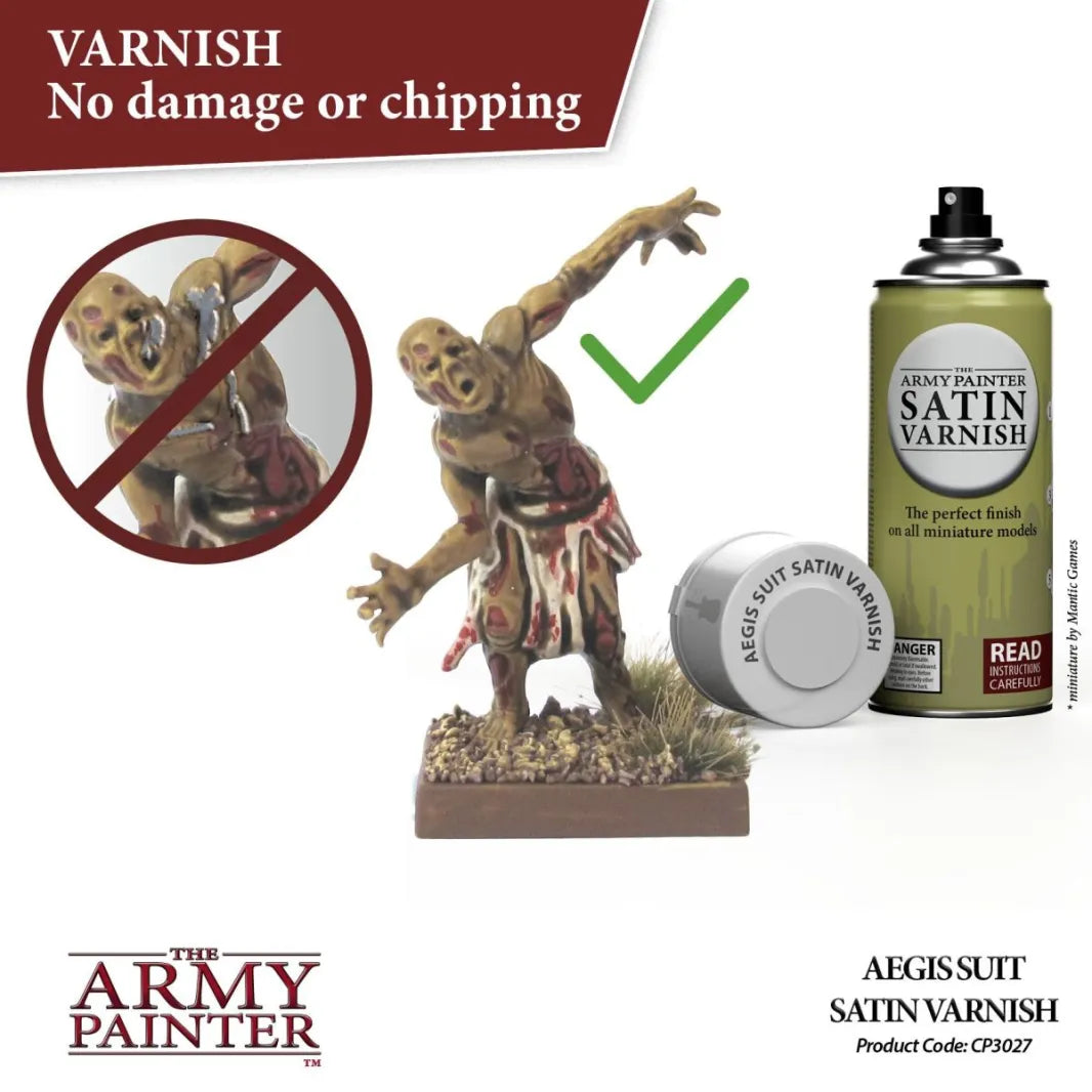 Army Painter Base Primer Satin Varnish APCP3027 Primer