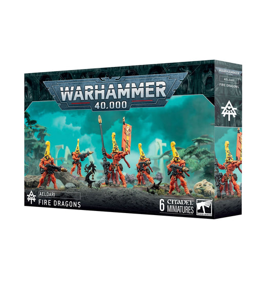 Aeldari Feuerdrachen und Aspektschrein Bausatz Warhammer 40000 Deutsch