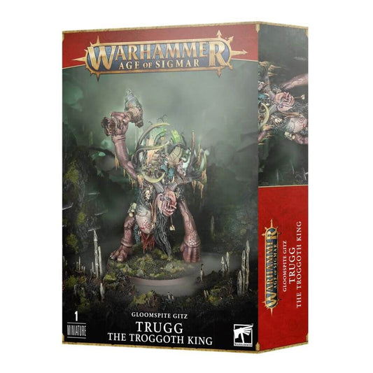 Warhammer GLOOMSPITE GITZ TROGGOTHKÖNIG TRUGG Age of Sigmar Miniatur