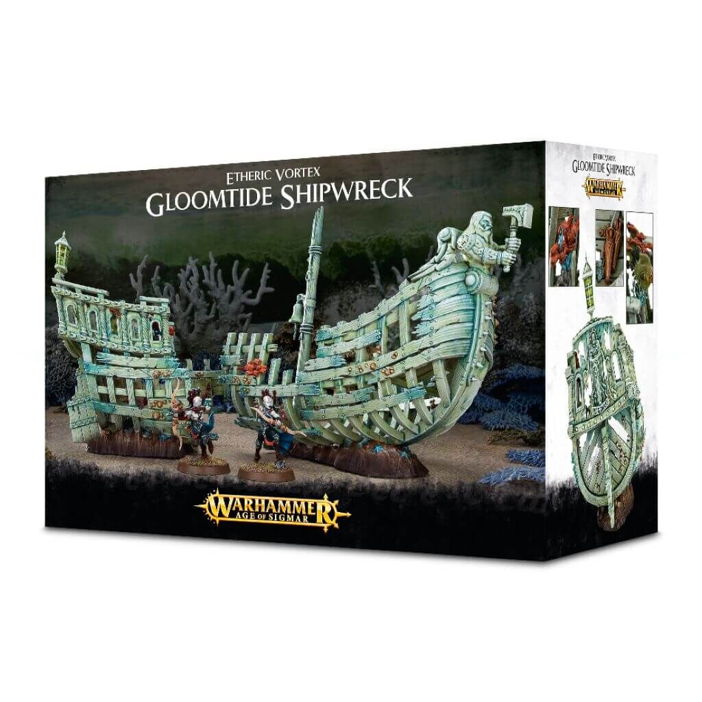 Gloomtide Shipwreck 99120299050 – Warhammer Age of Sigmar Nighthaunt Gloomtide Terrain