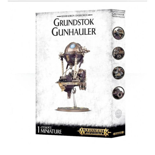 Warhammer Grundstok Gunhauler Age of Sigmar Kharadron Overlords GRUNDSTOK-KANONENBOOT Miniaturen Neu