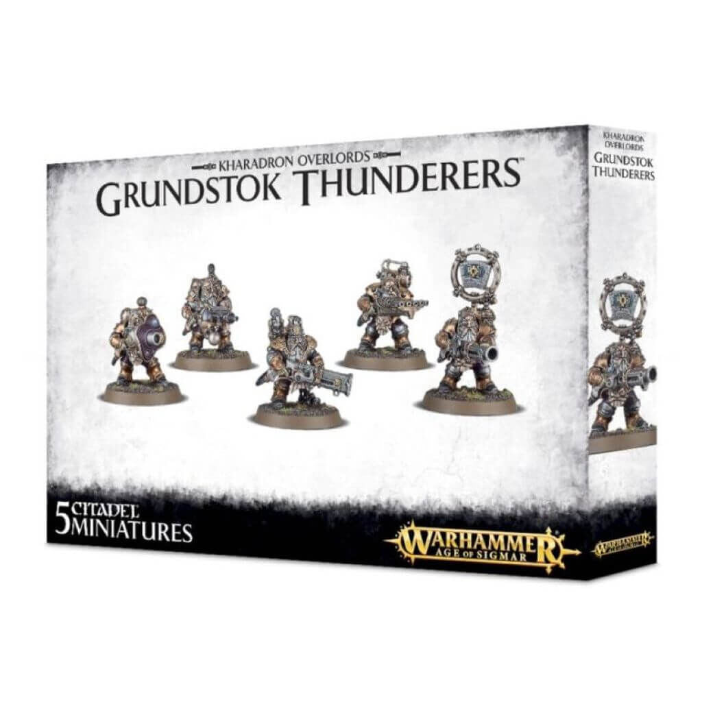 Warhammer Age of Sigmar Grundstok Thunderers Kharadron Overlords AoS Minis