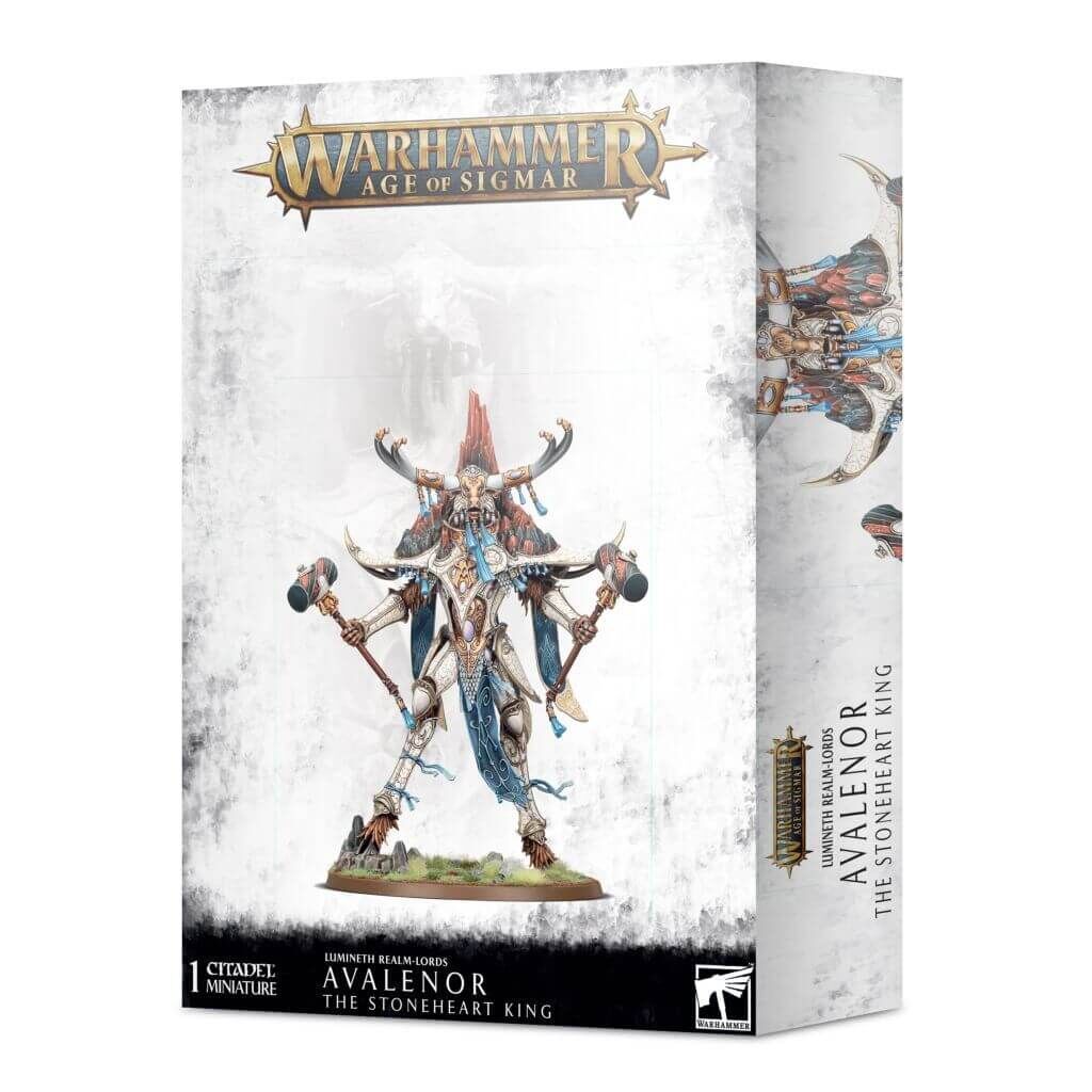 Warhammer Age of Sigmar Lumineth Realm-lords: Avalenor, The Stoneheart King