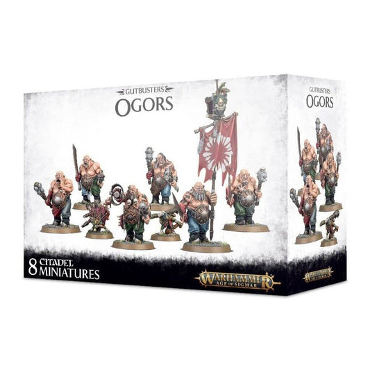Age of Sigmar Ogor Mawtribes Gluttons Vielfraße Hungrige Ogors Truppen 95-06