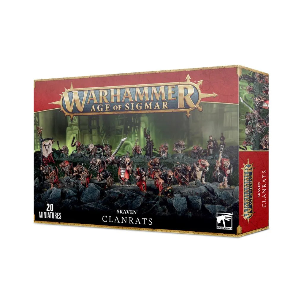 Warhammer Age of Sigmar – Skaven: Clanrats (Klanratten)