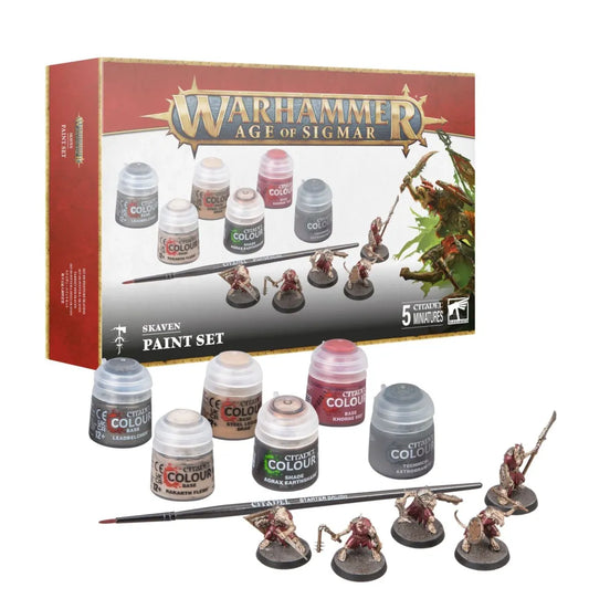 Warhammer Age of Sigmar Skaven Farben-Set Mehrsprachig
