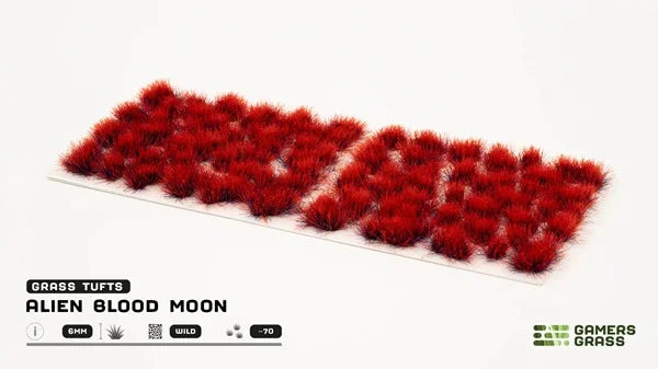 Gamers Grass Tufts Alien Blood Moon 6 mm Wild Gelände-Büschel