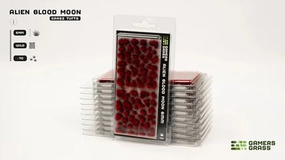 Gamers Grass Tufts Alien Blood Moon 6 mm Wild Gelände-Büschel