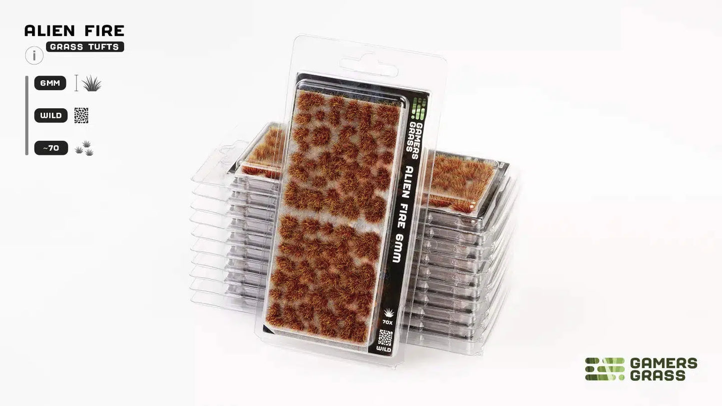 GamersGrass Alien Fire Tuft 6mm Wild - Basing Tufts für Tabletop