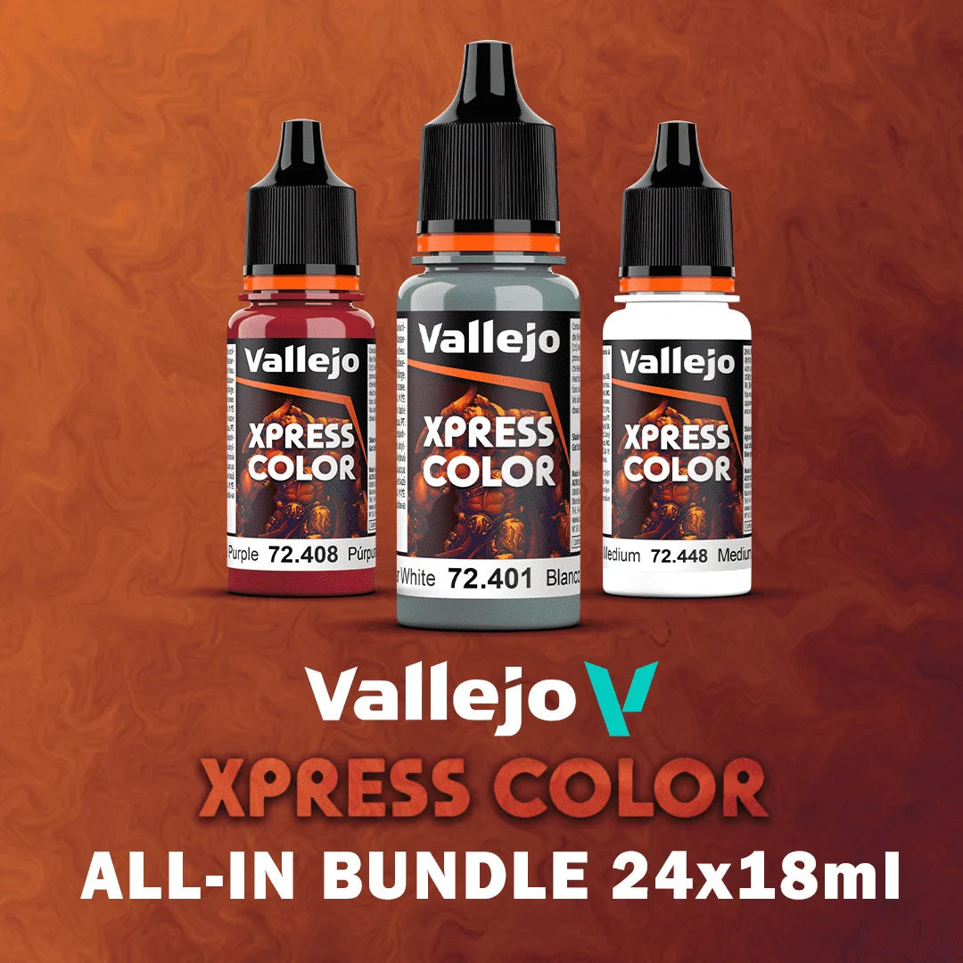 Vallejo Game Xpress Color Komplett Set - 24 x 18 ml