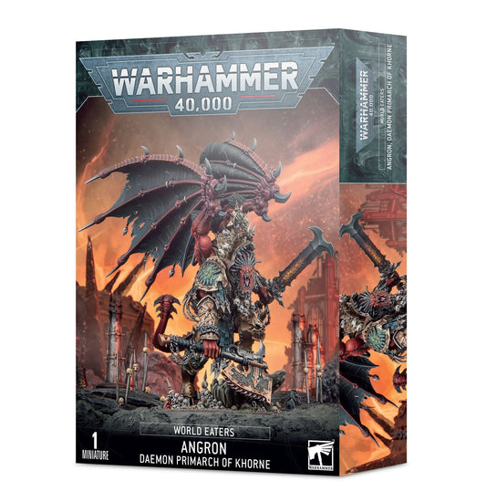 Miniatur von Angron, Dämonenprimarch des Khorne, aus Warhammer