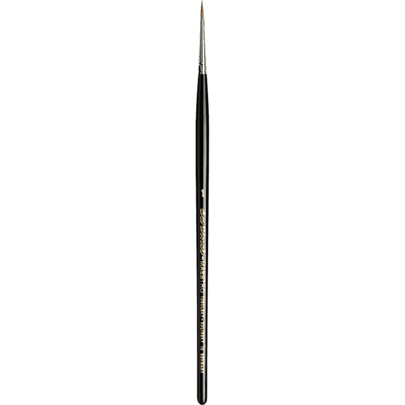 da Vinci MAESTRO Aquarellpinsel rund Kolinsky Größe 1 Serie 10