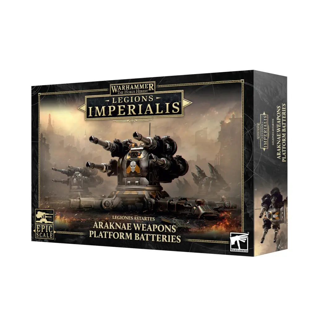 Saturnine L/A:ARAKNAE QUAD ACC – Horus Heresy Araknae Quad Accelerator Artillery