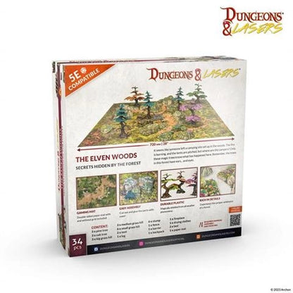 Dungeons & Lasers The Elven Woods – Waldgelände-Set