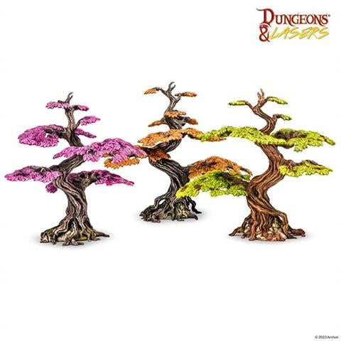 Dungeons & Lasers The Elven Woods – Waldgelände-Set