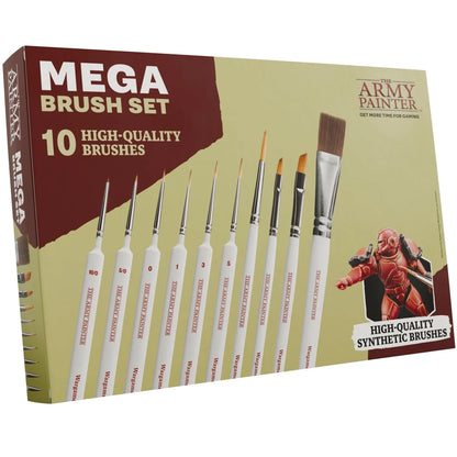 The Army Painter Mega Brush Set 2025 – 10 Modellbaupinsel
