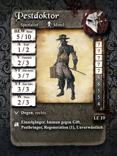 Freebooter's Fate Pestdoktor Bruderschaft ASS 027