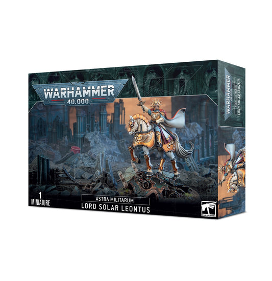 Miniatur des Astra Militarum Lord Solar Leontus