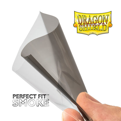 Dragon Shield Perfect Fit Sleeves Smoke – 100 Kartenhüllen