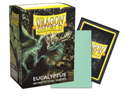 Dragon Shield Standard Dual Kartenhüllen Eucalyptus Matt 100 Stück