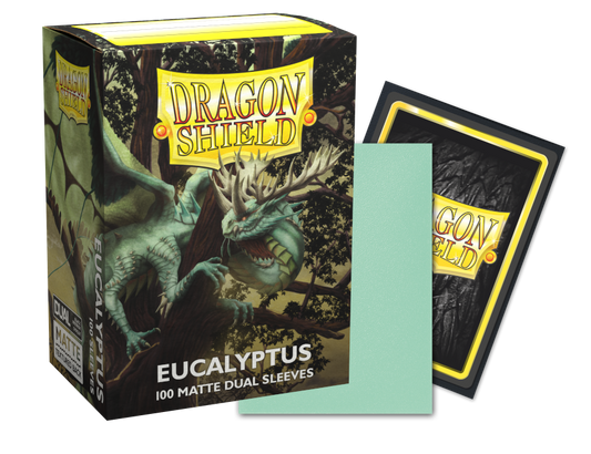 Dragon Shield Standard Dual Kartenhüllen Eucalyptus Matt 100 Stück