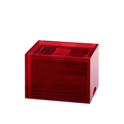 Dragon Shield Strongbox Clear Red