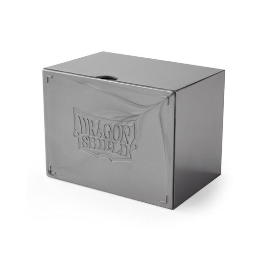 Dragon Shield Strongbox – Deckbox Silber für bis zu 115 Karten